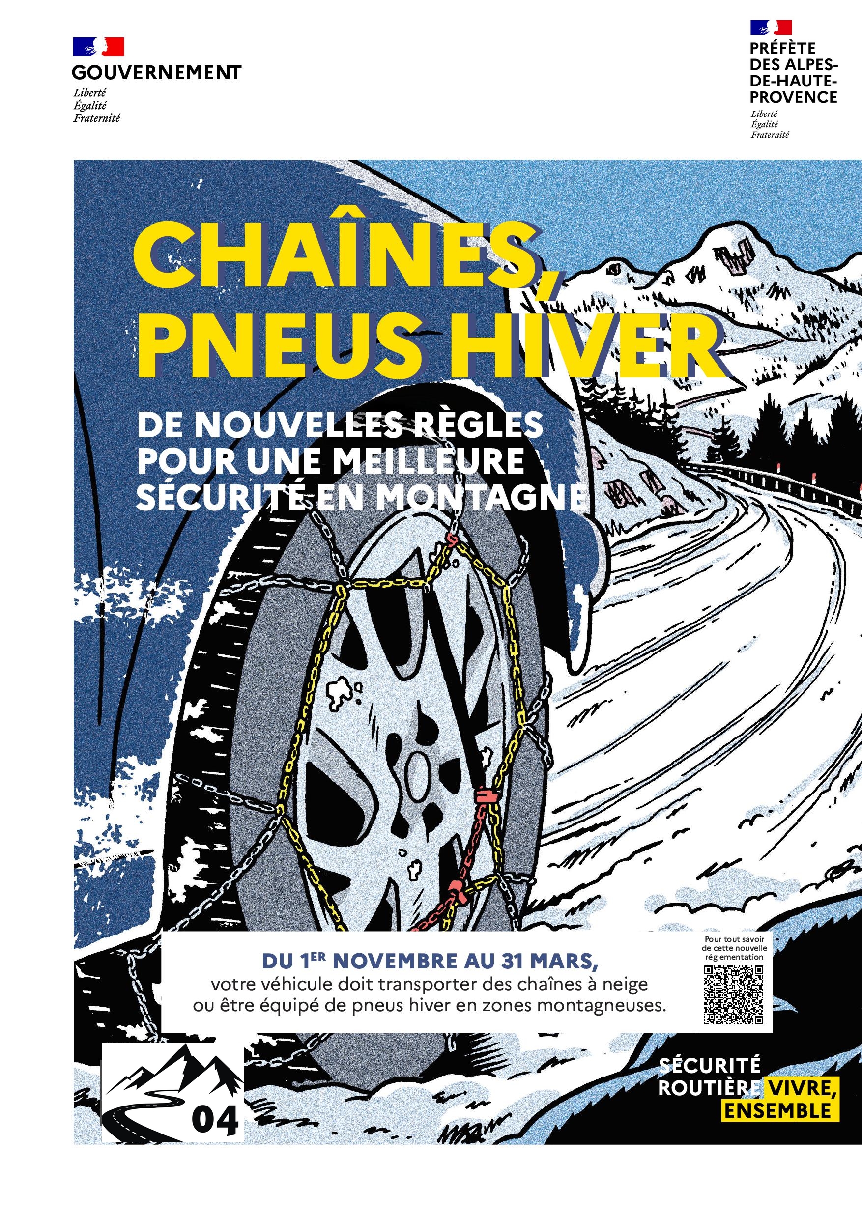 Chaines Pneus Hiver